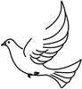 Confirmation Doves Clip Art at Clker.com - vector clip art online ...