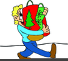 Animated Christmas Present Clipart Image