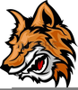 Fox Mascot Clipart Image