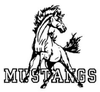 Mustang Football Clipart Free Image