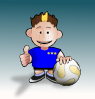 Kid Soccer Clip Art