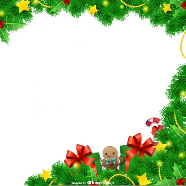 Christmas Clipart And Boarders | Free Images at Clker.com - vector clip ...