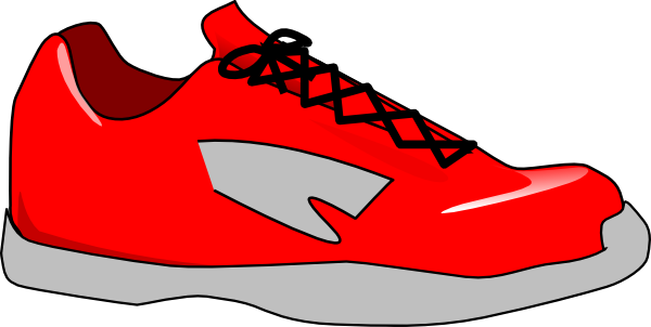 Red Shoe Clip Art at Clker.com - vector clip art online, royalty free &  public domain