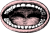 Wide Mouth Clip Art