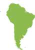 Continent Of South America Green Clip Art
