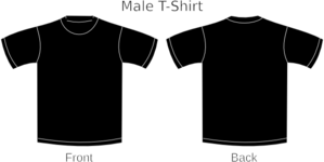 Plain T-shirts Black Clip Art at Clker.com - vector clip art online ...