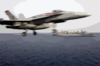 An F/a-18 Hornet Launches From The Flight Deck Aboard Uss Harry S. Truman (cvn 75) Clip Art