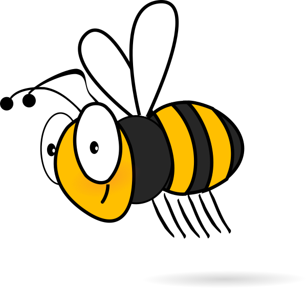 Buzzing Bumblebee Clip Art at Clker.com - vector clip art online ...