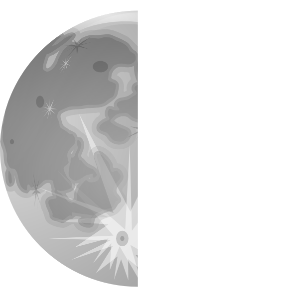 Half Moon Clip Art at Clker.com - vector clip art online, royalty free