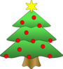 Christmas Tree Clip Art at Clker.com - vector clip art online, royalty ...