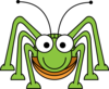 Cartoon Grasshopper Clip Art