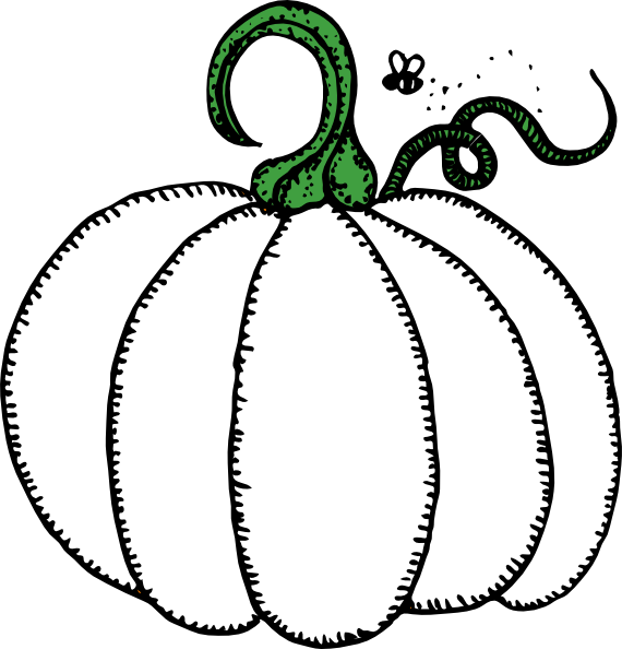 White Pumpkin Clip Art At Clker.com - Vector Clip Art Online, Royalty ...